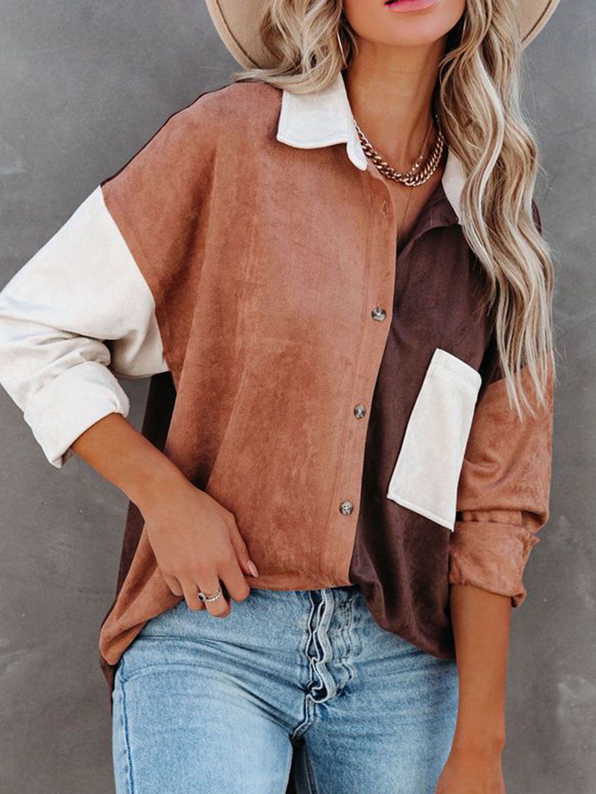 Casual Off Shoulder Shirts & Tops（accessory not included）