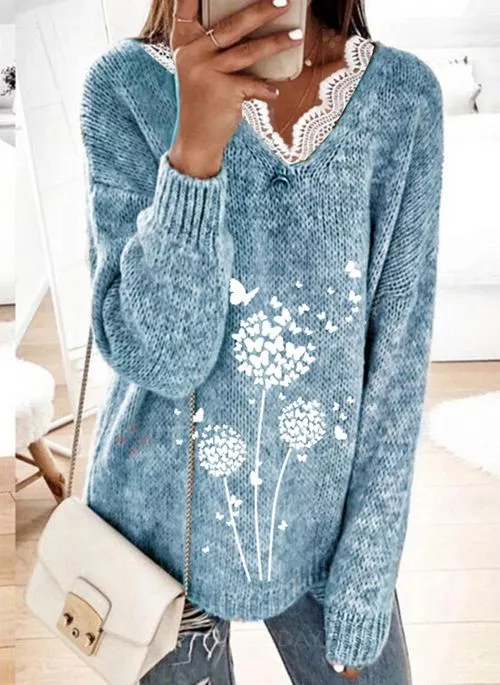 Casual Long Sleeve Sweater