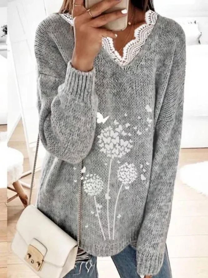 Casual Long Sleeve Sweater