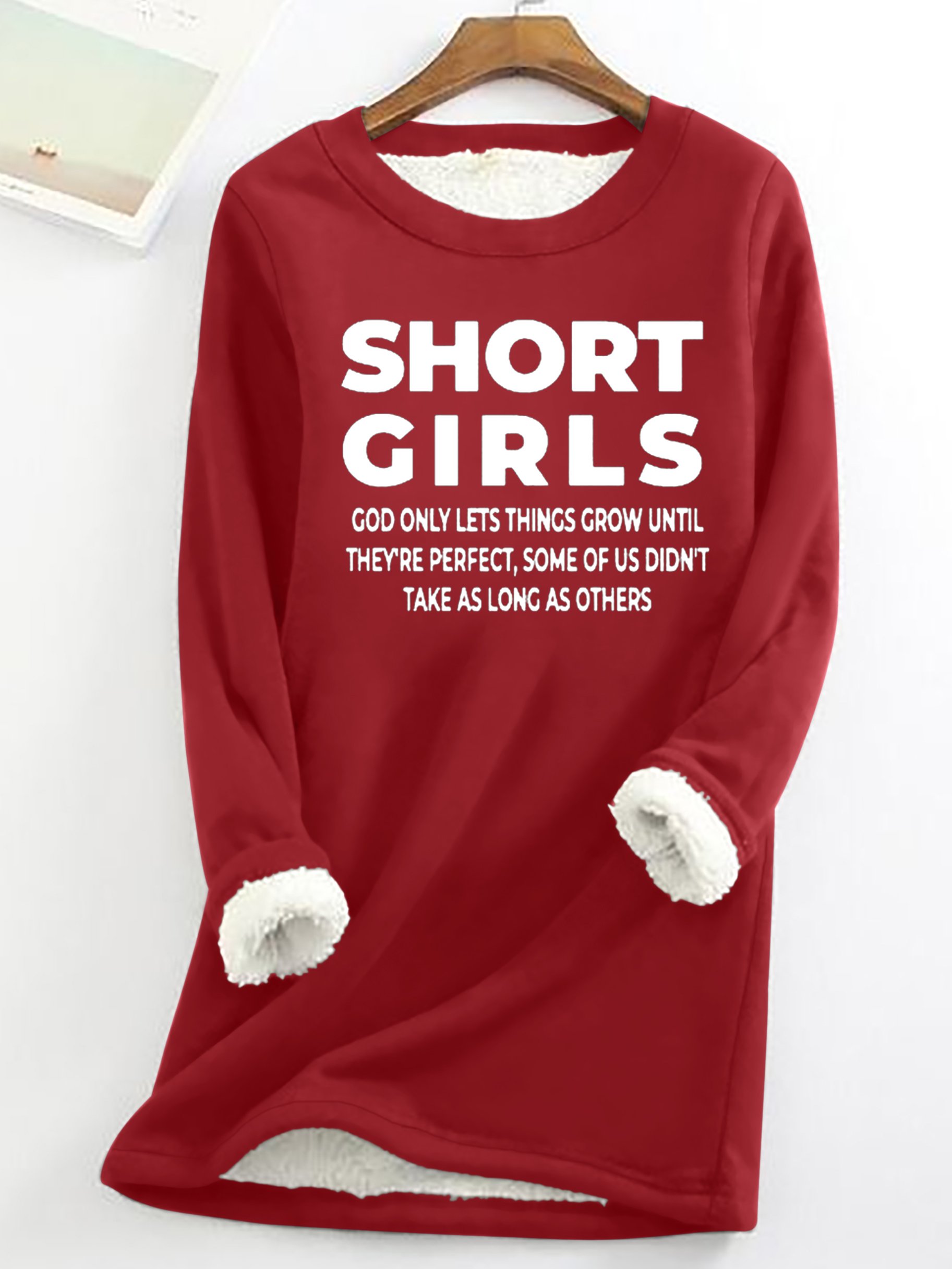 Women's Crew Neck Christmas Casual Spring/Fall Long Sleeve Sweatshirt