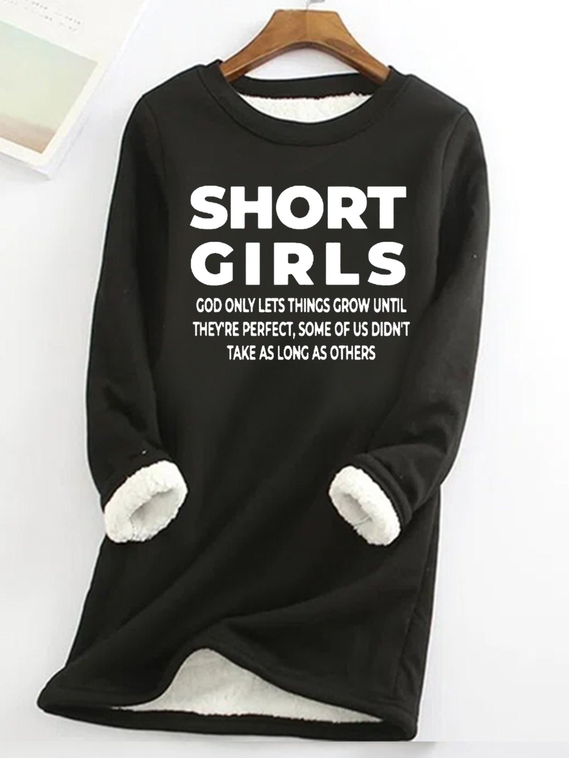 Women's Crew Neck Christmas Casual Spring/Fall Long Sleeve Sweatshirt