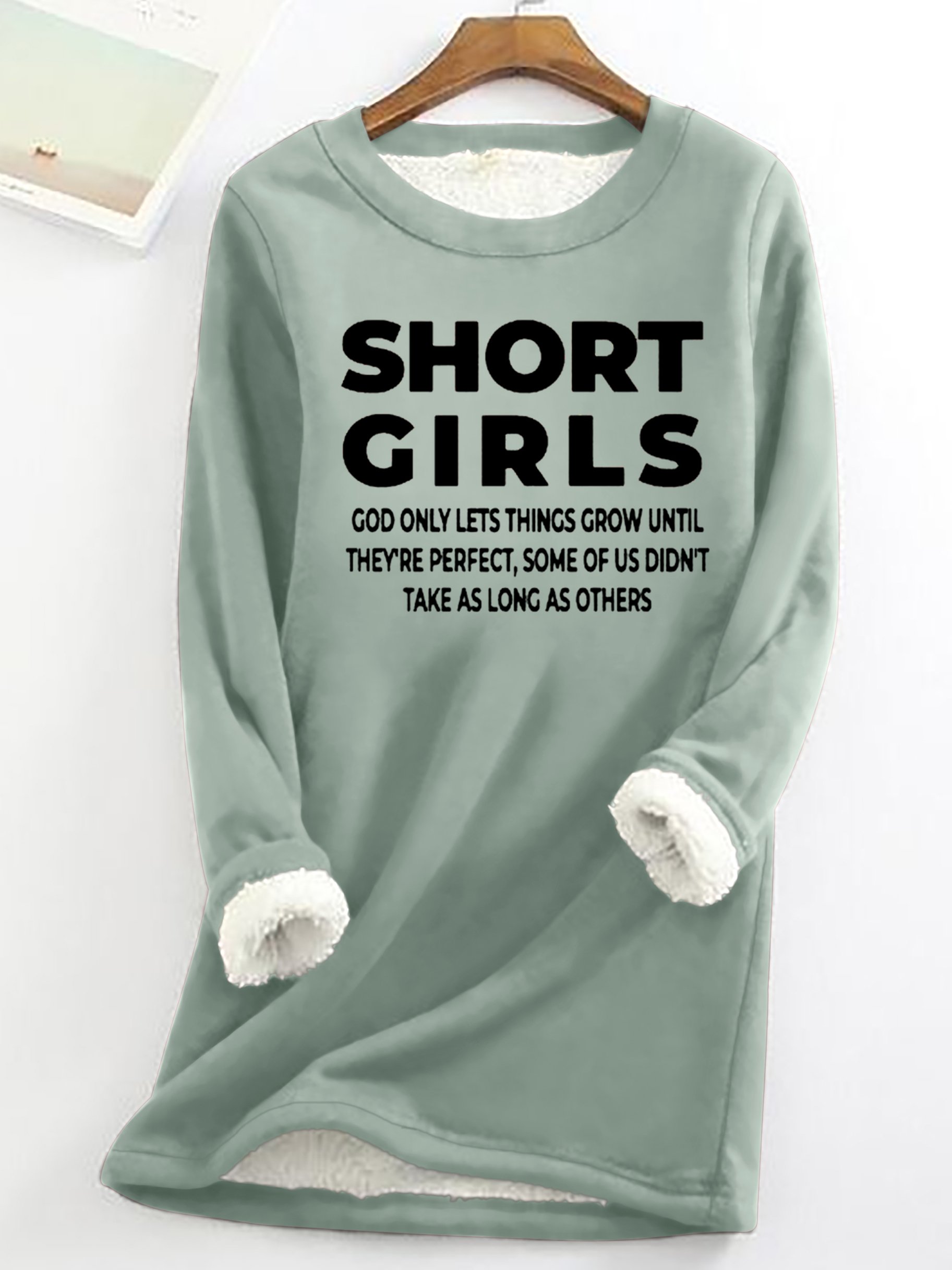 Women's Crew Neck Christmas Casual Spring/Fall Long Sleeve Sweatshirt