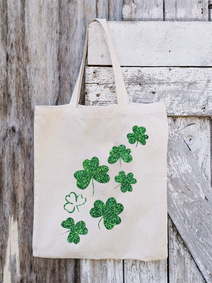 Women's Happy St. Patrick's Day Shopping Tote