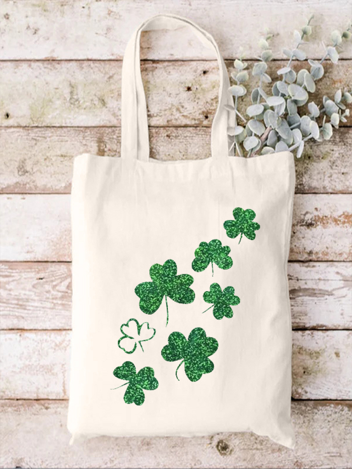 Women's Happy St. Patrick's Day Shopping Tote