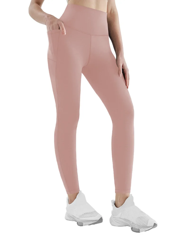 Women's Casual Plain All Season Pocket Stitching Ankle Pants Leggings