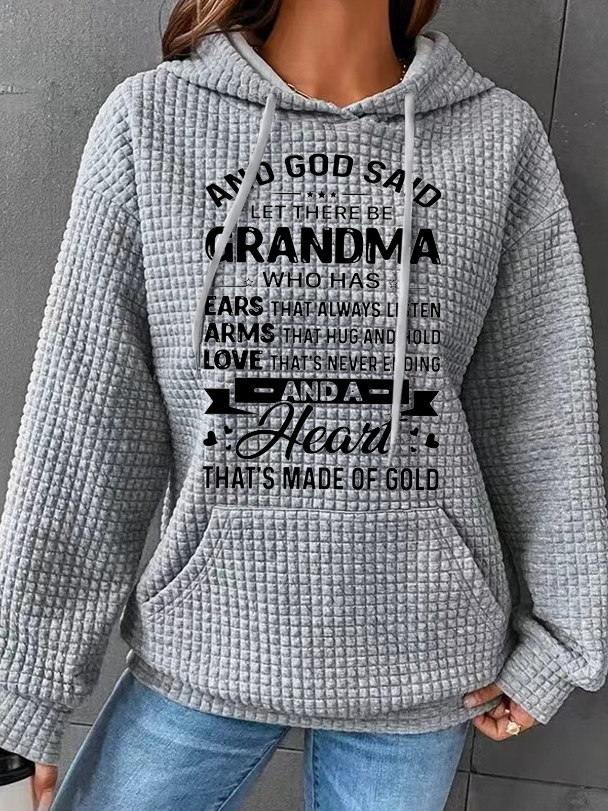 Women's Text Letters Spring/Fall Long Sleeve Casual Daily Hoodie