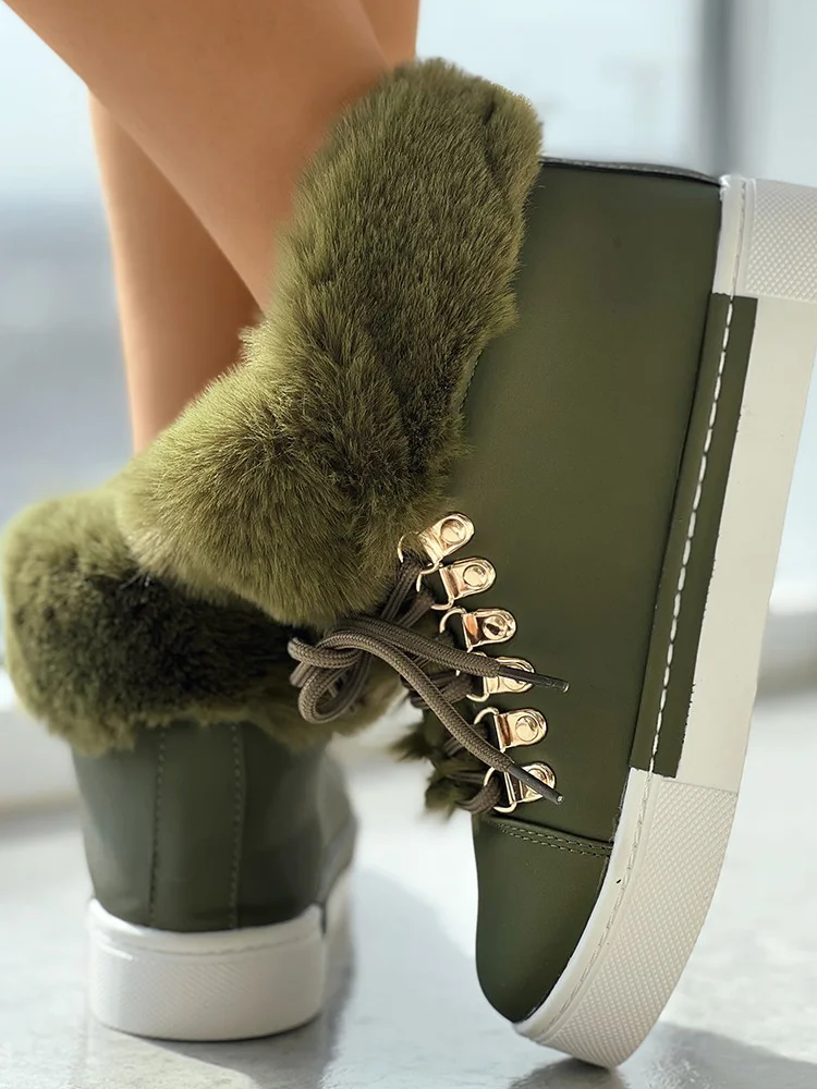 Casual Winter Cotton-Padded Boots