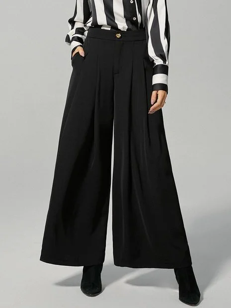 Plain Urban Regular Fit Fashion Pants