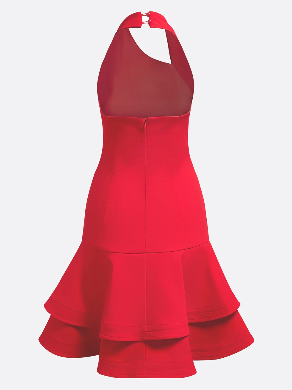 Women's Sleeveless Summer Plain Ruched Dress V Neck Date Going Out Urban Mini A-Line Red