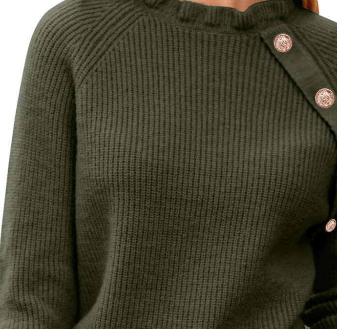 Casual Plain Sweater