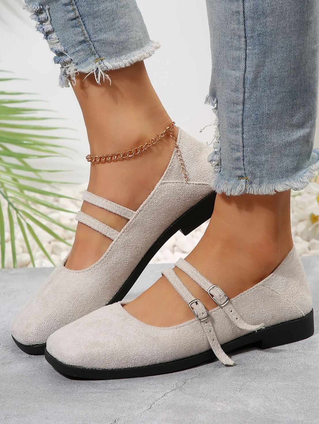 Casual All Season Faux Suede Shallow Shoes