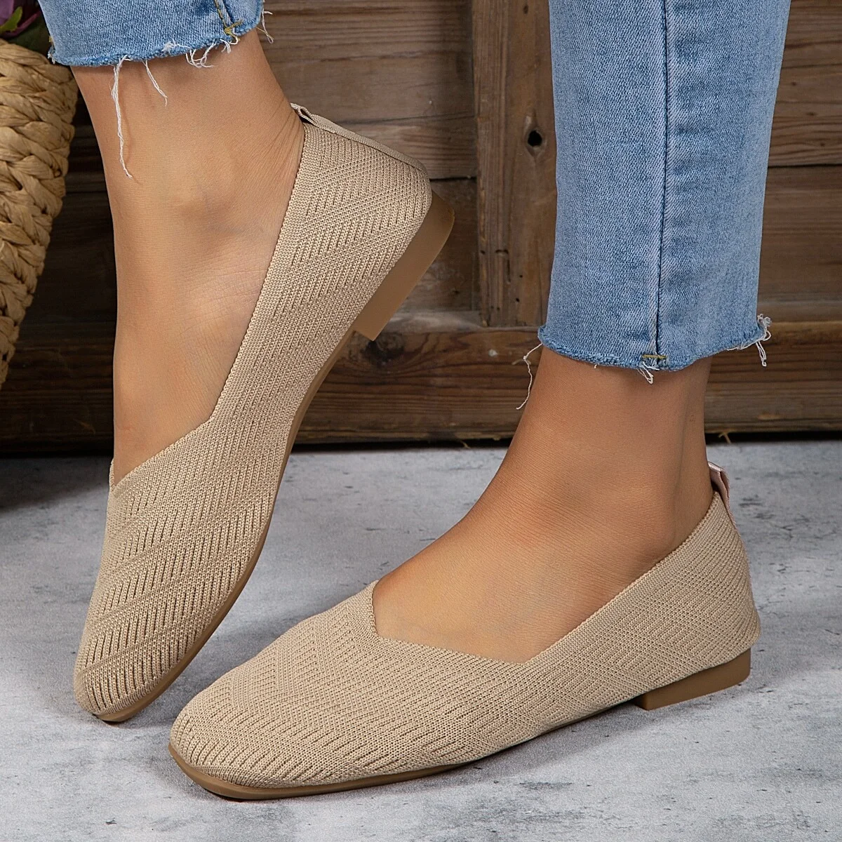 Mesh Fabric All Season Plain Casual Shallow Shoes