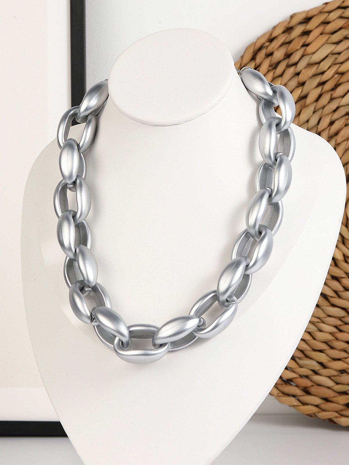 Exaggerated Chunky Chain Necklaces