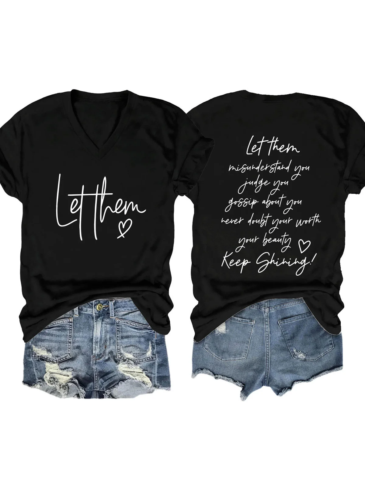 Women's Short Sleeve Tee T-shirt Summer Text Letters Crew Neck Daily Going Out Casual Top