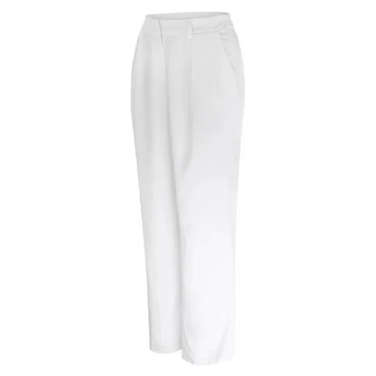 Women's Trousers Straight Pants Daily Going Out Casual Plain Spring/Fall Pants