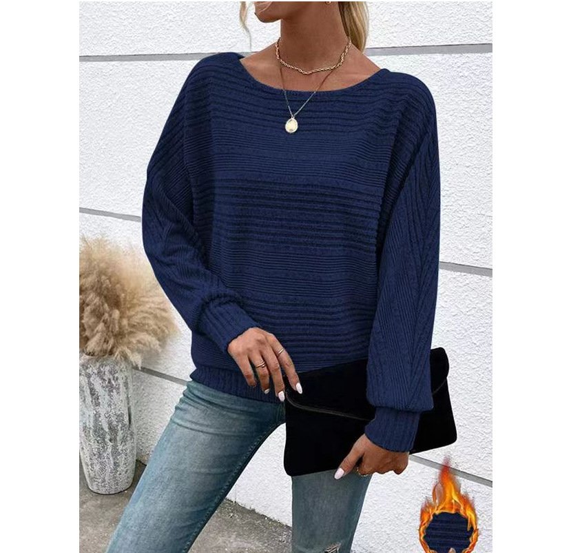 Women's Long Sleeve Blouse Spring/Fall Plain Lace Crew Neck Daily Going Out Casual Top