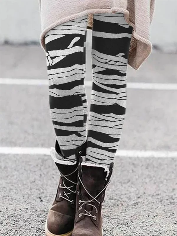 Women's Color Block Casual All Season Long Leggings