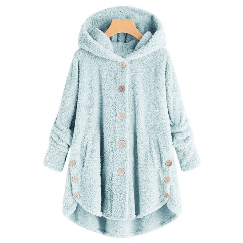 Women's Spring/Fall Outerwear Casual Plain Long Sleeve Hoodie Jacket