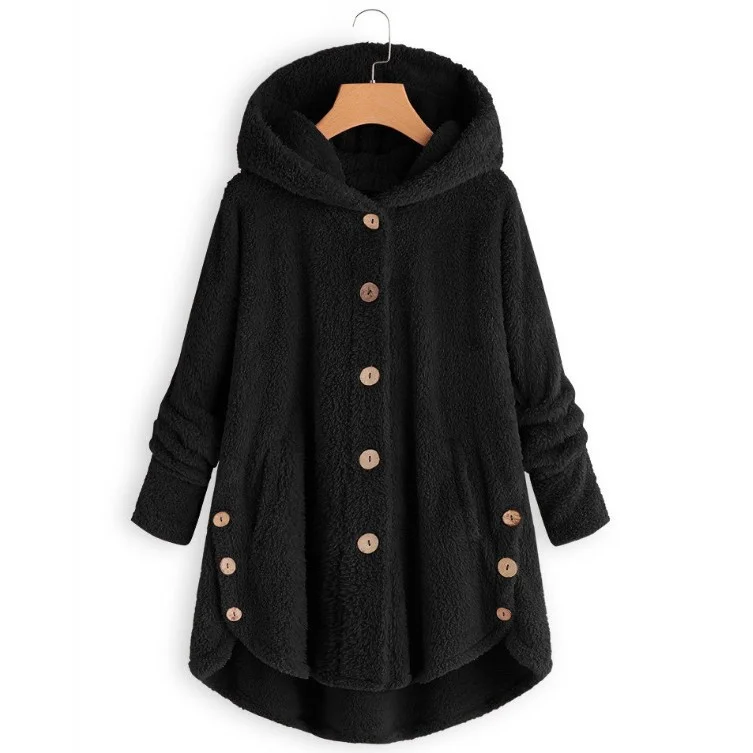 Women's Spring/Fall Outerwear Casual Plain Long Sleeve Hoodie Jacket