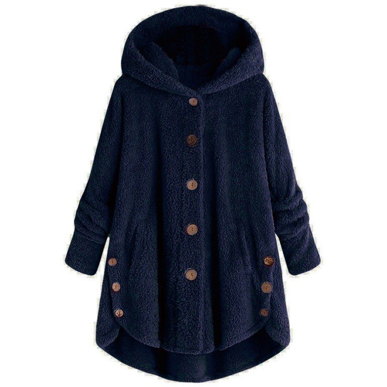 Women's Spring/Fall Outerwear Casual Plain Long Sleeve Hoodie Jacket