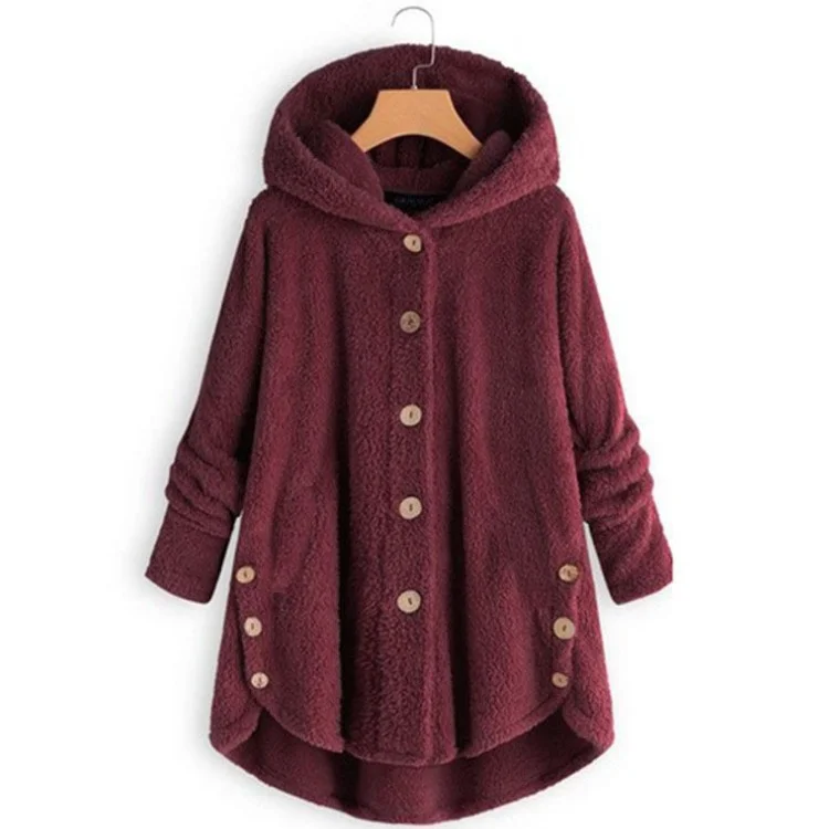 Women's Spring/Fall Outerwear Casual Plain Long Sleeve Hoodie Jacket