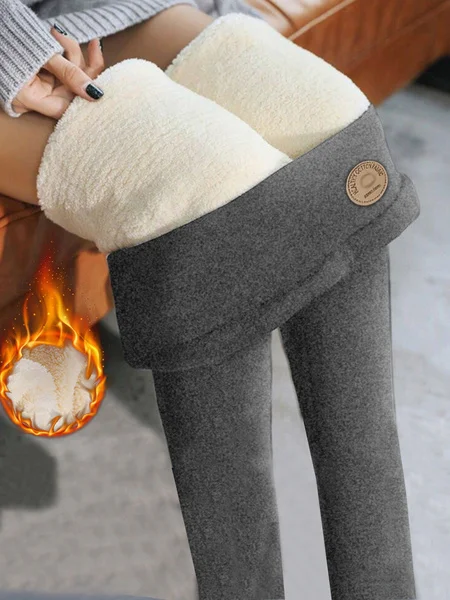 Women's Casual Plain Winter Long Leggings