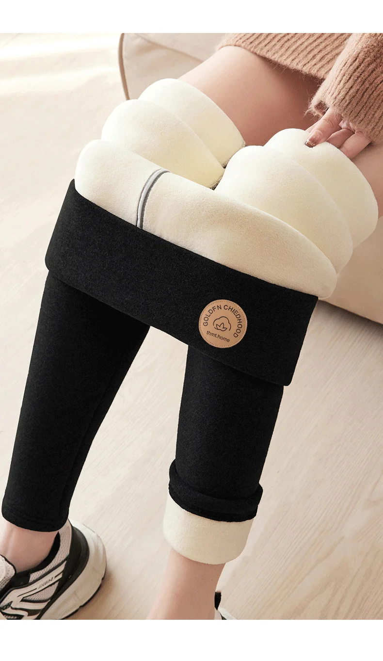 Women's Casual Plain Winter Long Leggings