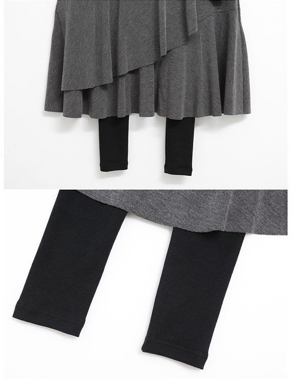 Women's Casual Plain Spring/Fall Skirt