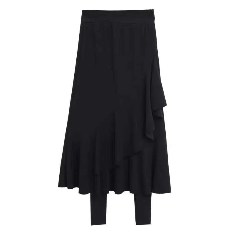 Women's Casual Plain Spring/Fall Skirt