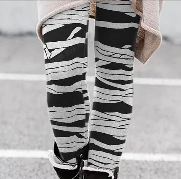 Women's Color Block Casual All Season Long Leggings