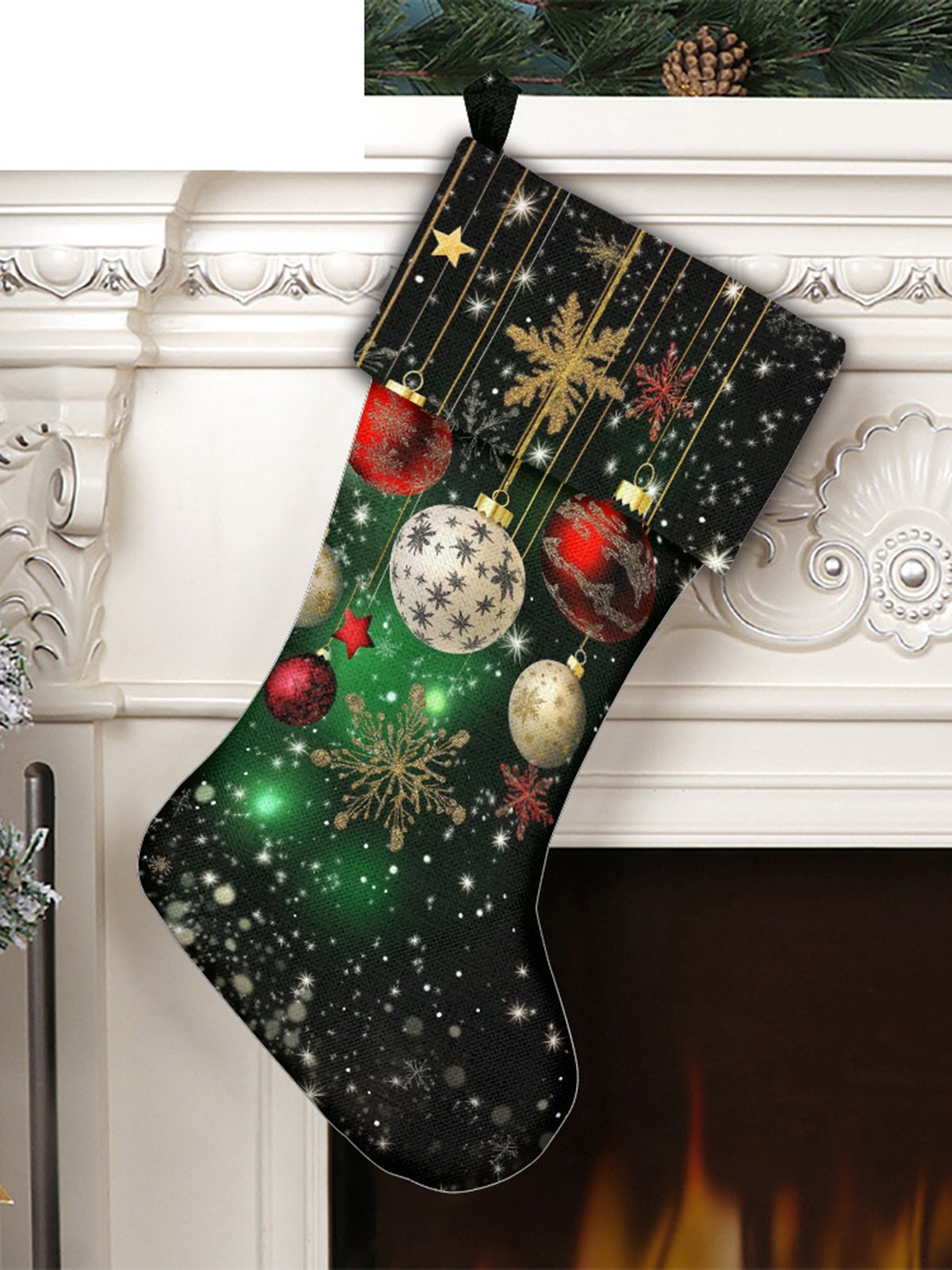 Christmas Print Socks