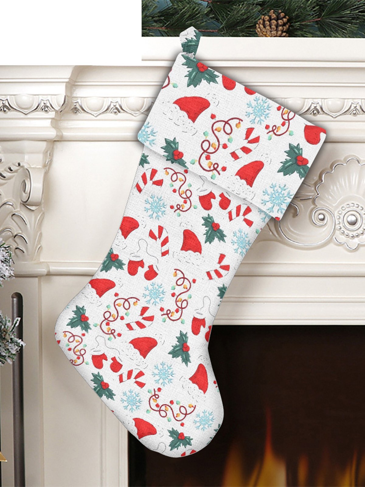 Christmas Print Socks