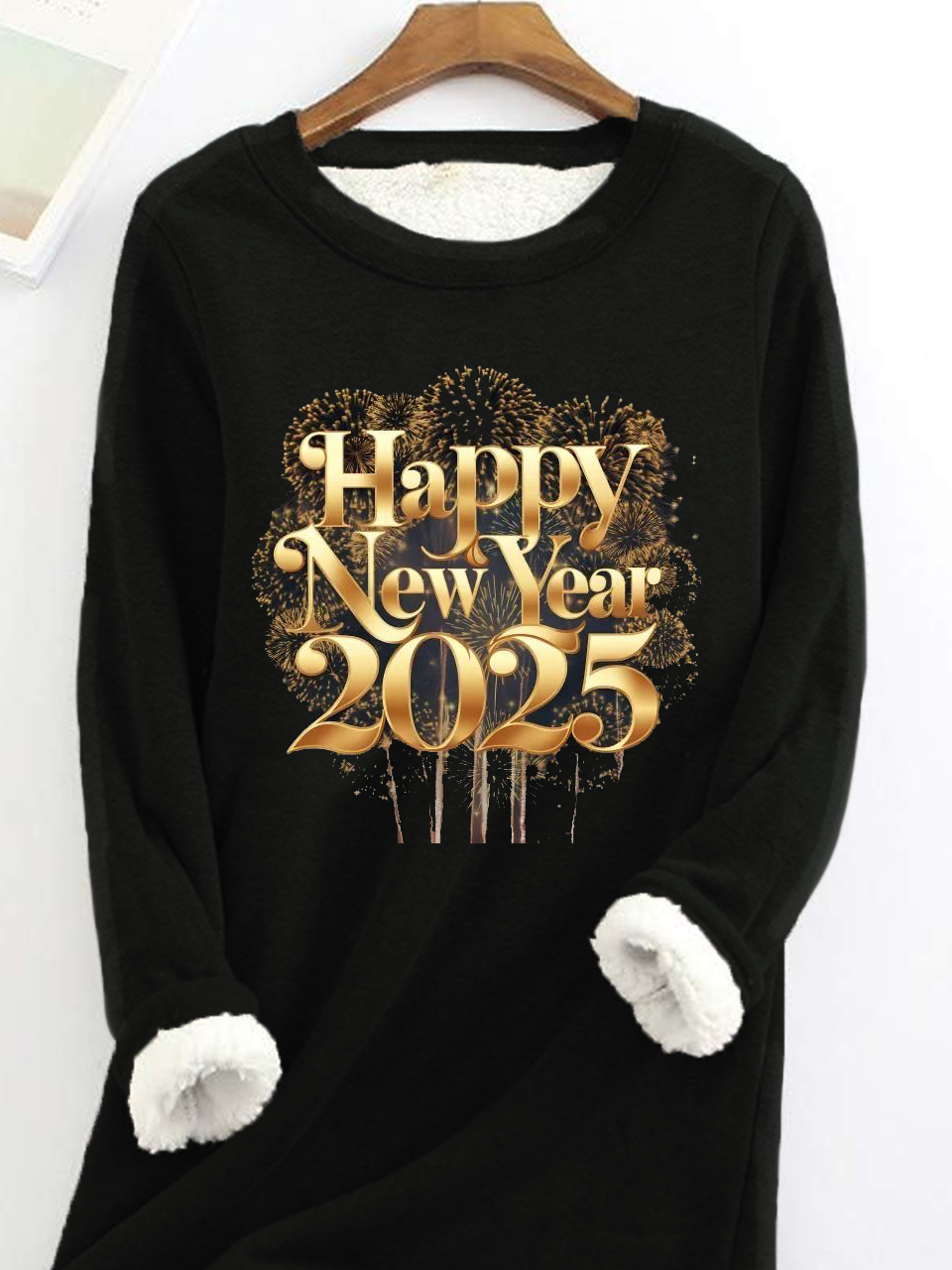 Women's Crew Neck Christmas Casual Winter Long Sleeve Sweatshirt