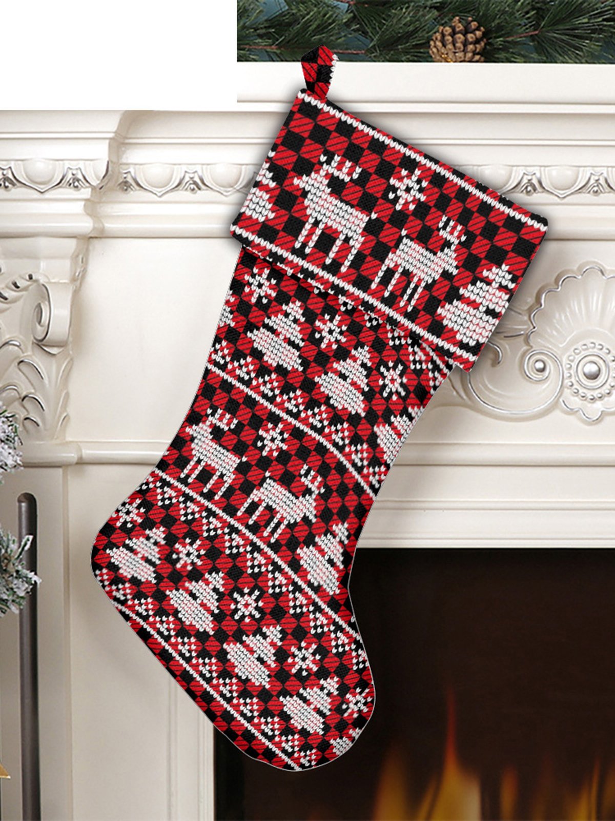 Christmas Print Socks