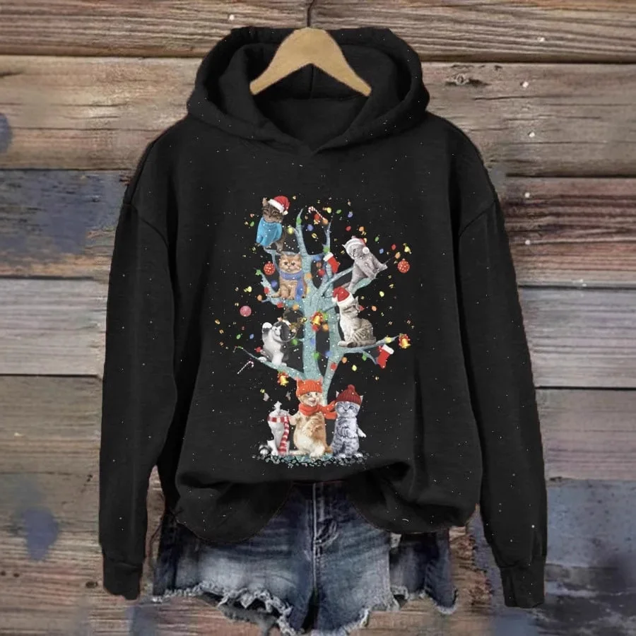 Women's Hoodie Animal Casual Spring/Fall Long Sleeve Sweatshirt