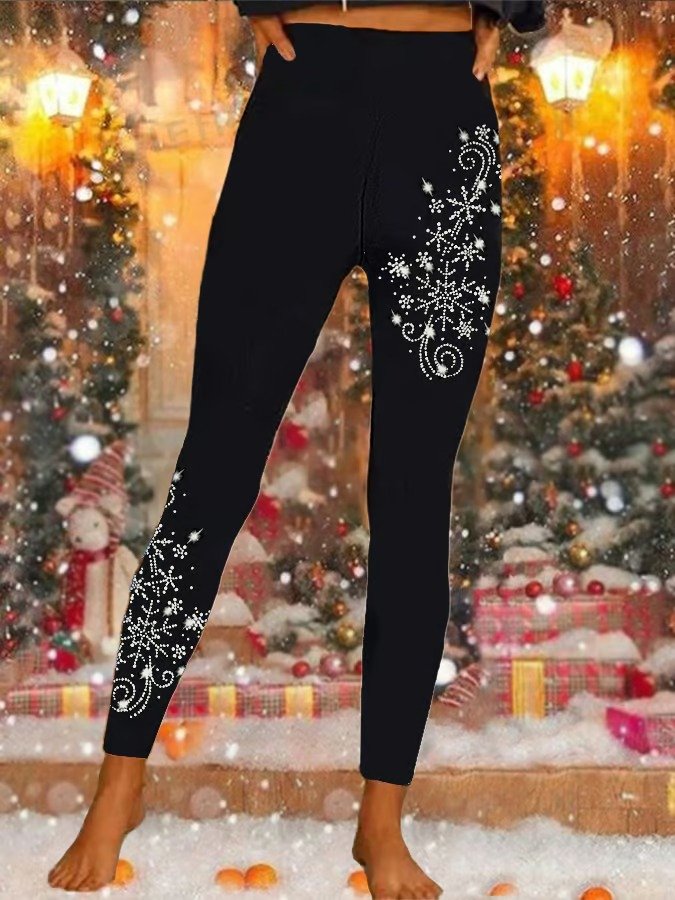 Women's Vintage 3D Printing Jersey All Season Long Leggings