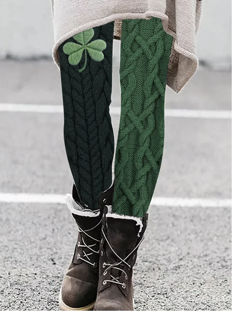 Women's Shamrock Vintage All Season Long Leggings