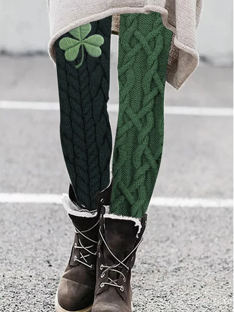 Women's Shamrock Vintage All Season Long Leggings