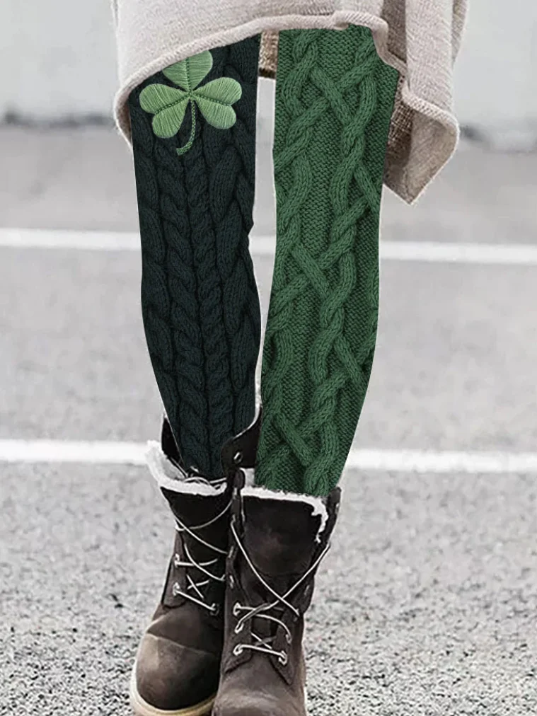 Women's Shamrock Vintage All Season Long Leggings