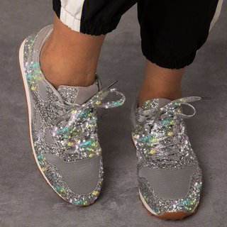 women muffin rhinestone new crystal platform sneakers