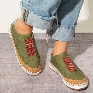 slide hollow out round toe sneaker