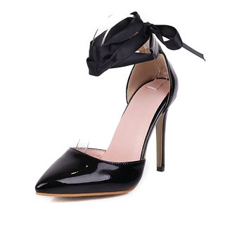 ankle ribbon shoes