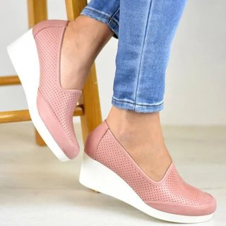 wedge loafers womens