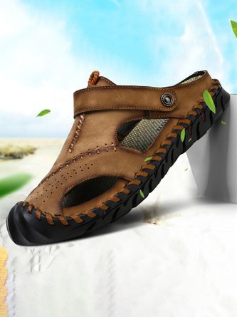 JFN  Men's Baotou Breathable Outdoor Beach Sandals