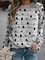 The Dog Printed Casual Sweatshirts