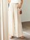 Plain Cotton And Linen Wide-leg Casual Pants