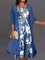 Casual Floral Regular Fit Two Piece Sets