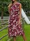 Ruched Elegant Cotton-Blend Sleeveless Knitting Dress