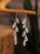 JFN AB Color Long Waterdrop Tassel Earrings Dresses Jewel