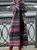 Multicolor Casual Acrylic Tribal Long Sleeve Coats